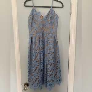 Lab design dress baby blue